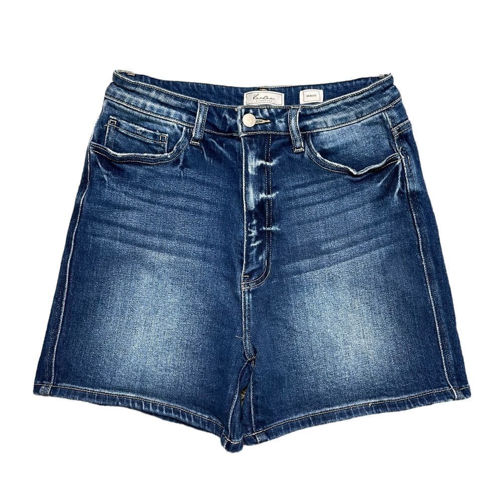 KANCAN Mom Fit Jean Shorts Size 28 with 5" inseam